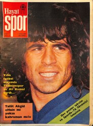 Hayat Spor Dergisi 7 Ocak 1977 Sayı : 1 - 1976 Sürat Rekor Ve Olimpiyatlar Yılı Oldu - Beşiktaş Basketbol Takımı Kaptanı Battal Poster NDR97971 - Gökçekoleksiyon