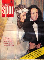 Hayat Spor Dergisi16 Temmuz 1975 Sayı: 29 - Beşiktaş'ın Yeni Transferi Melih Evlendi - Kocaelispor Kesenin Ağzını Açtı - Arka Kapak 