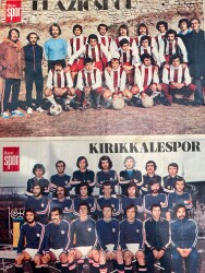 Hayat Spor Sayı 5 28 Ocak 1976 - Galatasaray, Elazığspor, Kırıkkalespor Takım Kadrosu - Can Bartu Trabzon, Metin Oktay İle Adanır İse Fenerbahçe Diyor GZ154078 - 2
