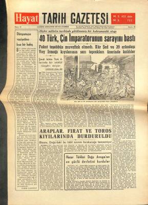 Hayat Tarih Gazetesi Sayı 17 - Araplar , Fırat Ve Toros Kıyılarında Durduruldu GZ113453 - 1