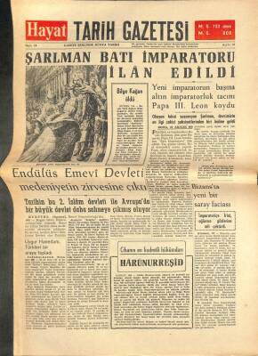 Hayat Tarih Gazetesi Sayı 18 - Endülüs Emevi Devleti Medeniyetin Zirvesine Çıktı GZ113452 - 1