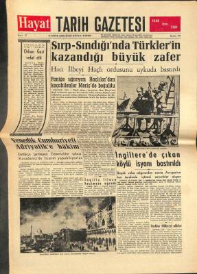 Hayat Tarih Gazetesi Sayı 27 - İngilterede Çıkan Köylü İsyanı Bastırıldı GZ113443 - 1