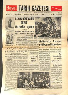 Hayat Tarih Gazetesi Sayı 45 - Yeniçeri Ocağı Tarihe Karıştı GZ113434 - 1