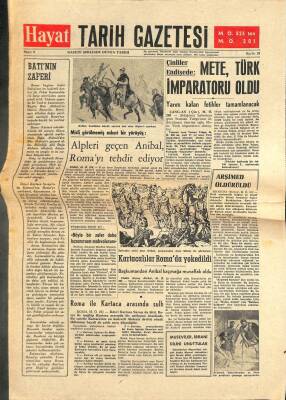 Hayat Tarih Gazetesi Sayı 8 - Çinde İktidar Değişti - Aristo Öldü GZ113411 - 1