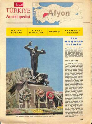 Hayat Türkiye Ansiklopedisi Afyon Eki NDR81437 - 1