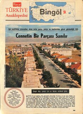 Hayat Türkiye Ansiklopedisi Bingöl Eki NDR81444 - 1
