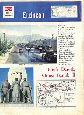 Hayat Türkiye Ansiklopedisi Erzincan Eki NDR81454 - 1