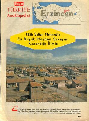 Hayat Türkiye Ansiklopedisi Erzircan Eki NDR81461 - 1