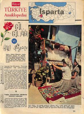 Hayat Türkiye Ansiklopedisi Isparta Eki NDR81504 - 1