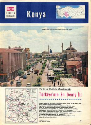 Hayat Türkiye Ansiklopedisi Konya Eki NDR81500 - 1