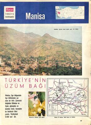 Hayat Türkiye Ansiklopedisi Manisa Eki NDR81455 - 1