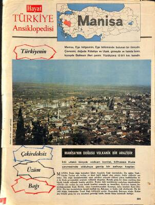 Hayat Türkiye Ansiklopedisi Manisa Eki NDR81483 - 1