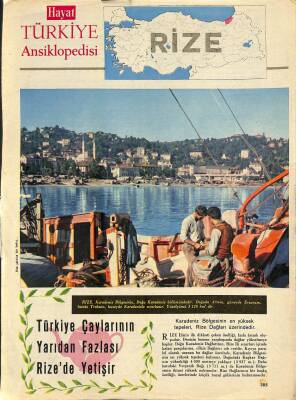 Hayat Türkiye Ansiklopedisi Rize Eki NDR81513 - 1