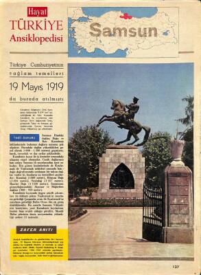 Hayat Türkiye Ansiklopedisi Samsun Eki NDR81512 - 1
