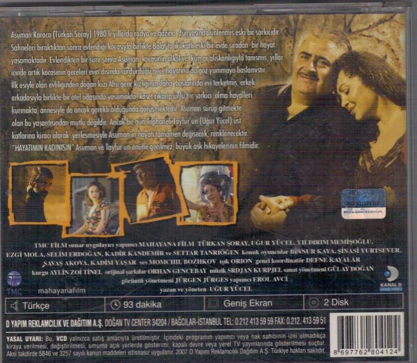 Hayatımın Kadınısın VCD Film VCD13335 - 2