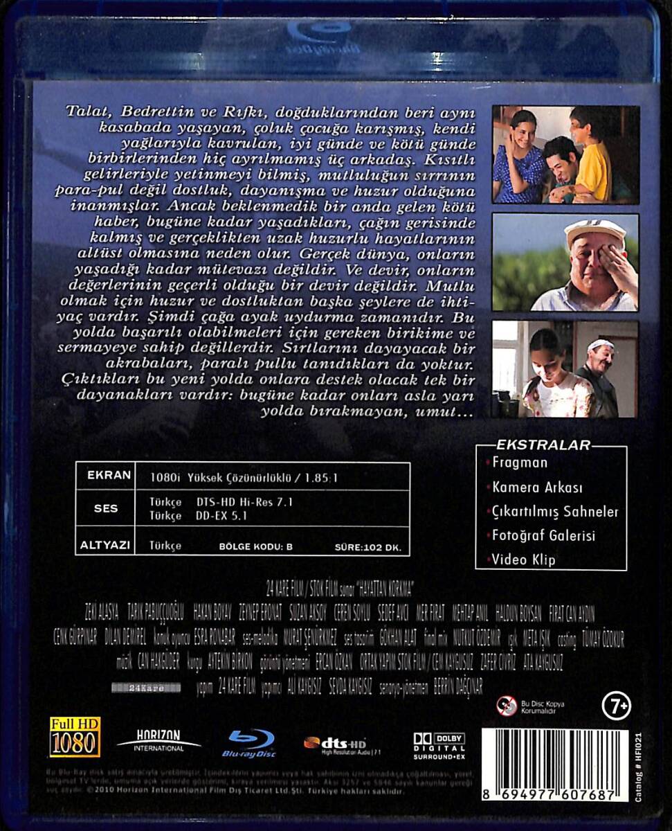 Hayattan Korkma BLURAY DİSC Film (İkinci El) DVD2557 - 2