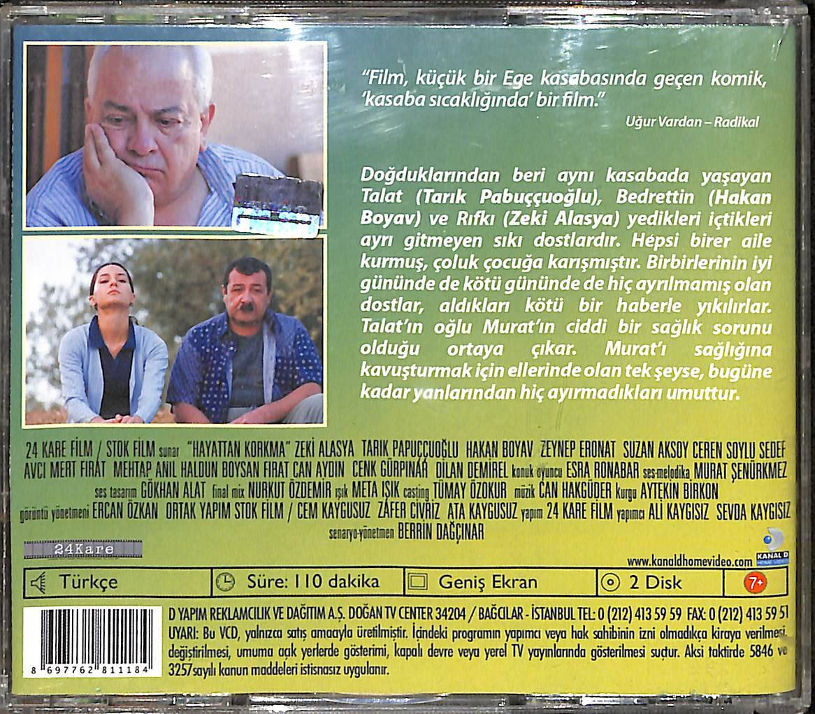 Hayattan Korkma Orijinal VCD Film VCD28702 - 2