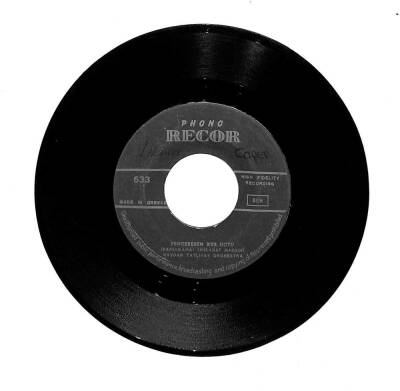 Haydar Tatlıyay Orchestra (Melahat Mardin) – Pencereden Kus Uctu Hicaz Cifte Telli (Yunan Basım) (10/8) PLK15995 - 2