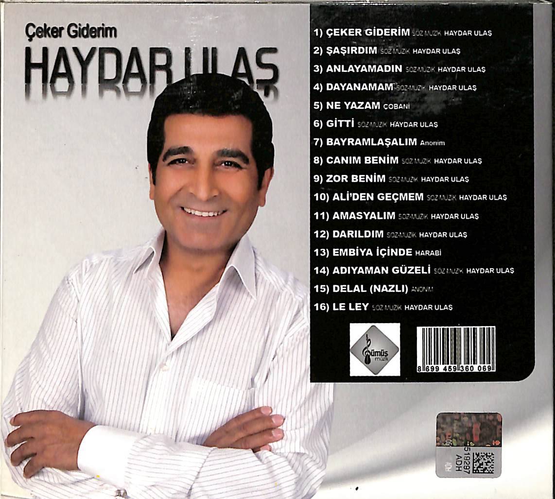 Haydar Ulaş - Çeker Giderim CD (İkinci El) CD4191 - 2