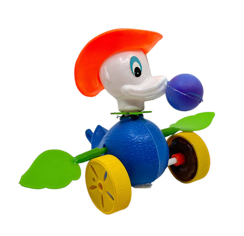 Haykıran Oyuncakları (İstanbul) Maskot Zilli Oyuncak Ördek Bisiklet (Sıfır Ürün) AOB4196 (N) - 3