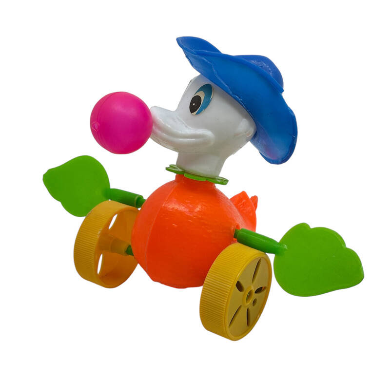 Haykıran Oyuncakları (İstanbul) Maskot Zilli Oyuncak Ördek Bisiklet (Sıfır Ürün) AOB4602 (N) - 2