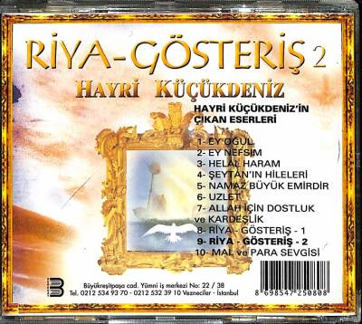 Hayri Küçükdeniz,Riya Ve Gösteriş VCD (108.5) VCD23880 - 4