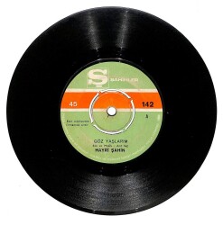 Hayri Şahin - Göz Yaşlarım / Sevdim de Sevilmedim Plak (10/6.5) PLK20353 - 1