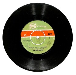 Hayri Şahin - Göz Yaşlarım / Sevdim de Sevilmedim Plak (10/6.5) PLK20353 - 2
