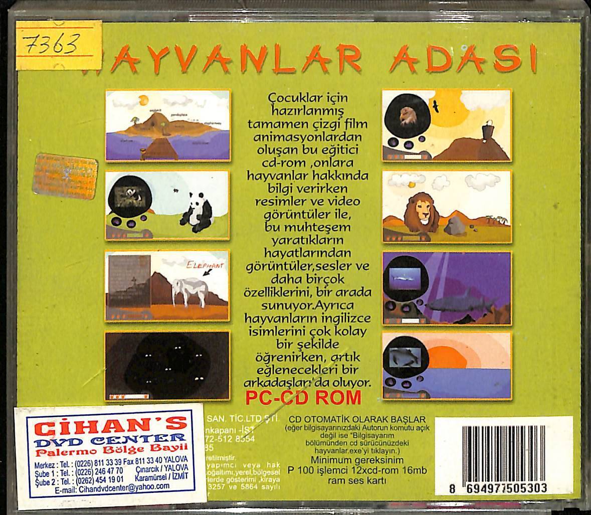 Hayvanlar Adası Hayvanları Tanıyalım VCD Film VCD15103 - 2