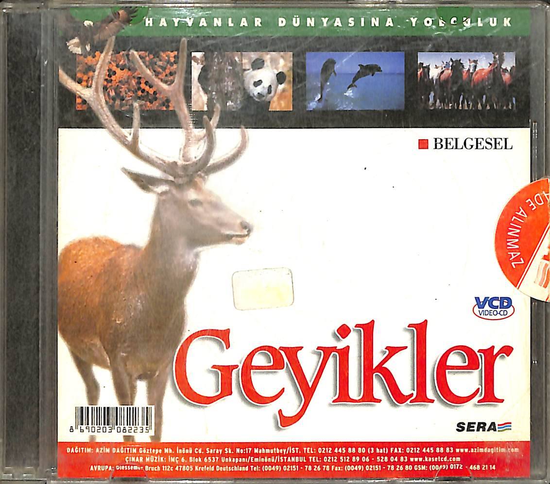 Hayvanlar Dünyasına Yolculuk - Geyikler VCD Film VCD26797 - 1