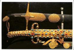 Hazreti Peygambere Ait Kılıçlar Kartpostal KRT19122 - Gökçekoleksiyon