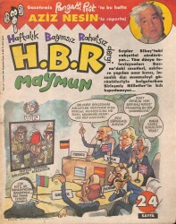 H.B.R Haftalık Bağımsız Rahatsız Dergi Sayı27 8 Aralık 1994 NDR21127 - Gökçekoleksiyon