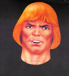 He-man Karton Maske - Dönem Baskı HE1 - Gökçekoleksiyon