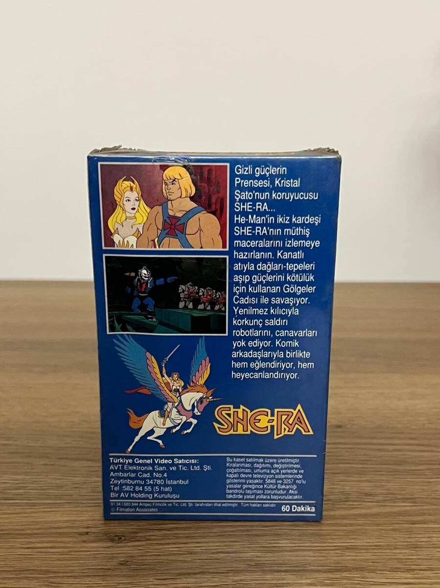 HE-MAN'in İkiz Kız Kardeşi - BETA -Açılmamış Jelatininde Video Kaset DVD2842 - 2