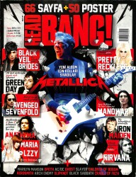 Head Bang Dergisi Şubat - Nisan 2014 – Iron Maiden – Nirvana – Metallica 