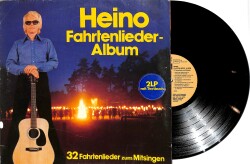Heino - Fahrtenlieder-Album (Almanya Baskı) 2 LP PLAK (10/8) PLK25951 - 1