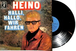 Heino - Halli Hallo Wir Fahren (Almanya Baskı) LP PLAK (10/8.5) PLK25948 - 1