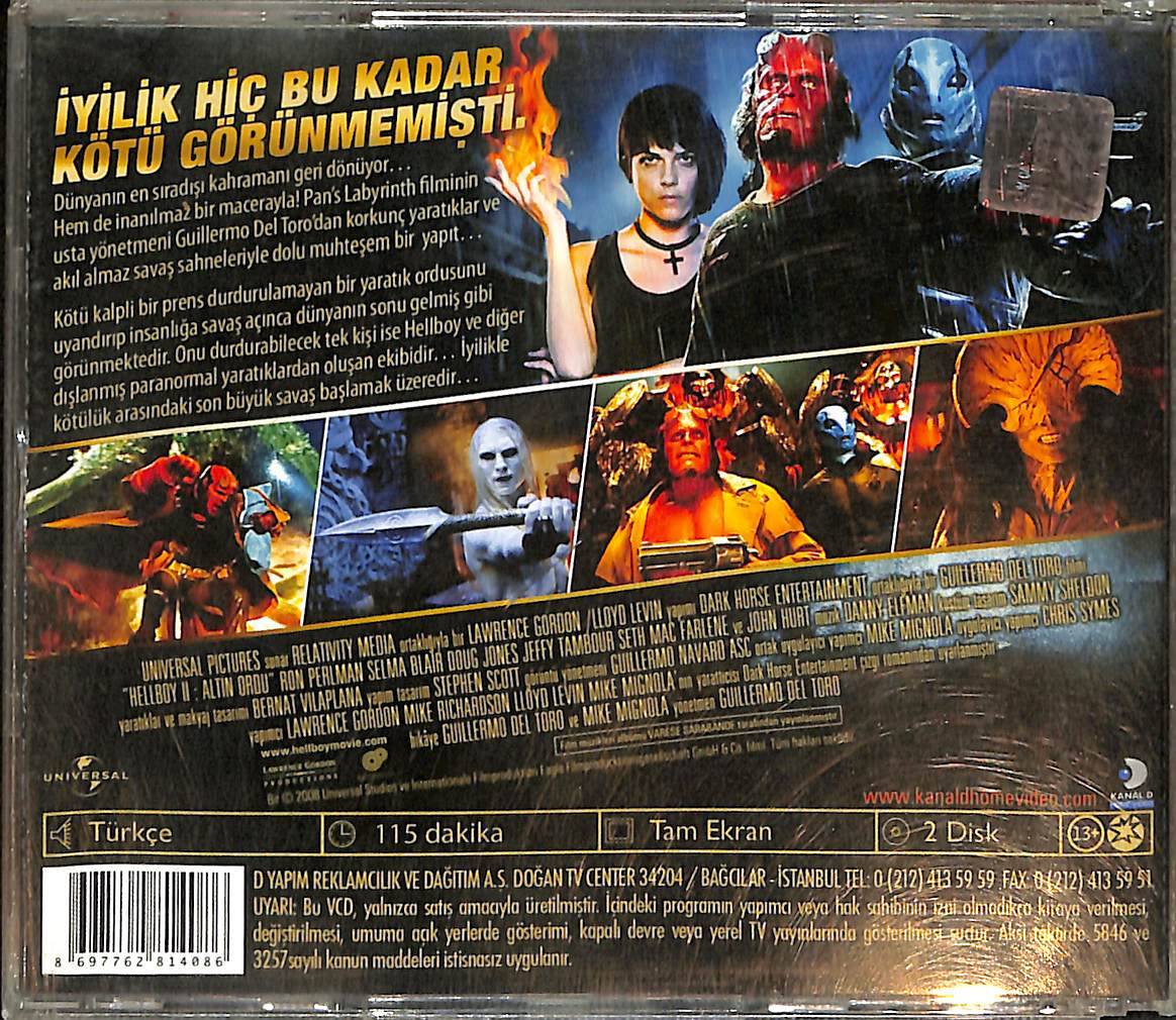 Hellboy Altın Ordu VCD Film (İkinci El) VCD25844 - 2