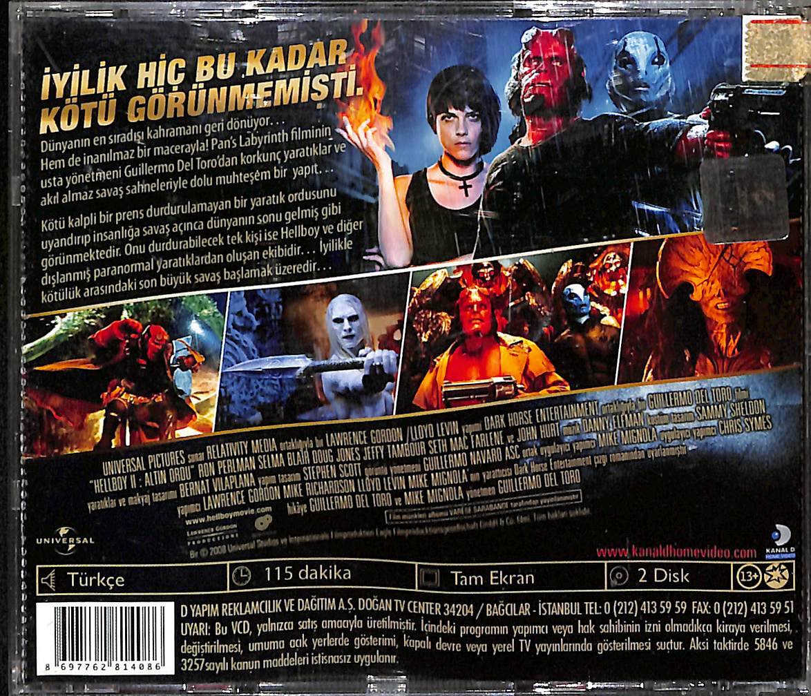 Hellboy Altın Ordu VCD Film (İkinci El) VCD27781 - 2