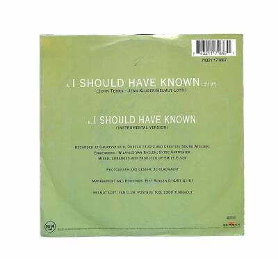 Helmut Lotti - I Should Have Known PLAK (109) PLK18884 - 2