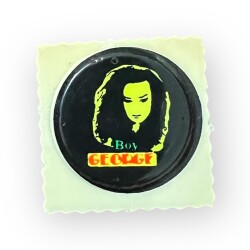 Helvacıoğlu 1980s Boy George Kabartma Sticker AOB6100 - Gökçekoleksiyon