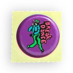 Helvacıoğlu 1980s Break Dans Sticker AOB6114 - 1