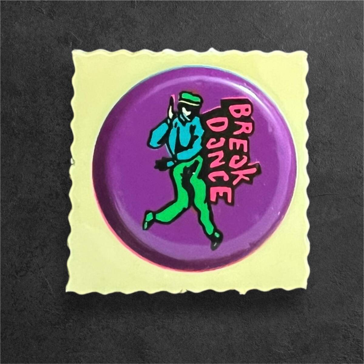 Helvacıoğlu 1980s Break Dans Sticker AOB6114 - 2