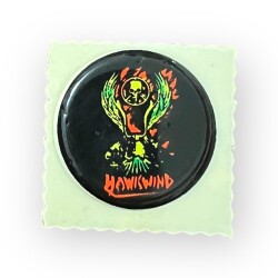 Helvacıoğlu 1980s Hawkwind Gurup Kabartma Sticker AOB6104 - 4