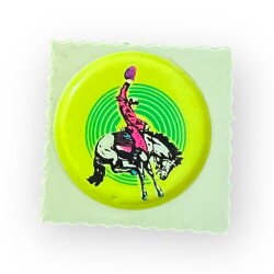 Helvacıoğlu 1980s Kovboy Kabartma Sticker AOB6108 - Gökçekoleksiyon