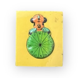 Helvacıoğlu 1980s Mickey Mouse Kabartma Sticker AOB6106 - Gökçekoleksiyon