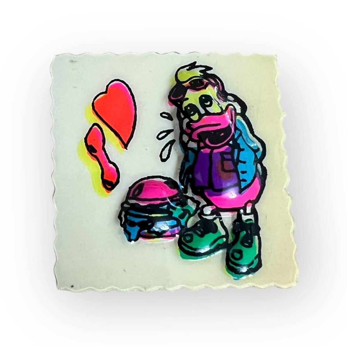 Helvacıoğlu Çizgi Filim Karekteri Kabartma Sticker AOB6078 - 1