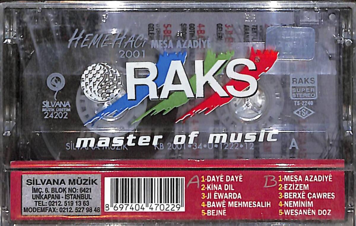 Heme Haci - Meşa Azadiye Orijinal Kaset (Sıfır) KST31081 - 2