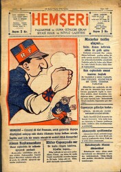 HEMŞERİ SİYASİ HALK VE KÖYLÜ GAZETESİ - NO940 24 İkinci Teşrin 1944 (İlk Baskı Orijinal - Ciltten Çıkma Değildir) NDR66844 - 2