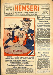 HEMŞERİ SİYASİ HALK VE KÖYLÜ GAZETESİ - NO949 25 Birincikanun 1944 (İlk Baskı Orijinal - Ciltten Çıkma Değildir) NDR66843 - Gökçekoleksiyon